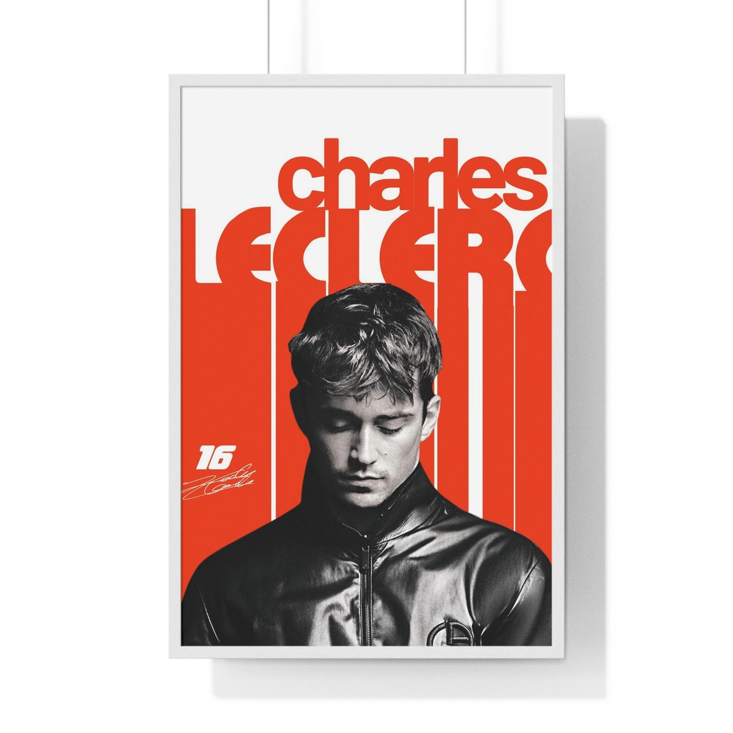 CHARLES LECLERC WITH FRAME