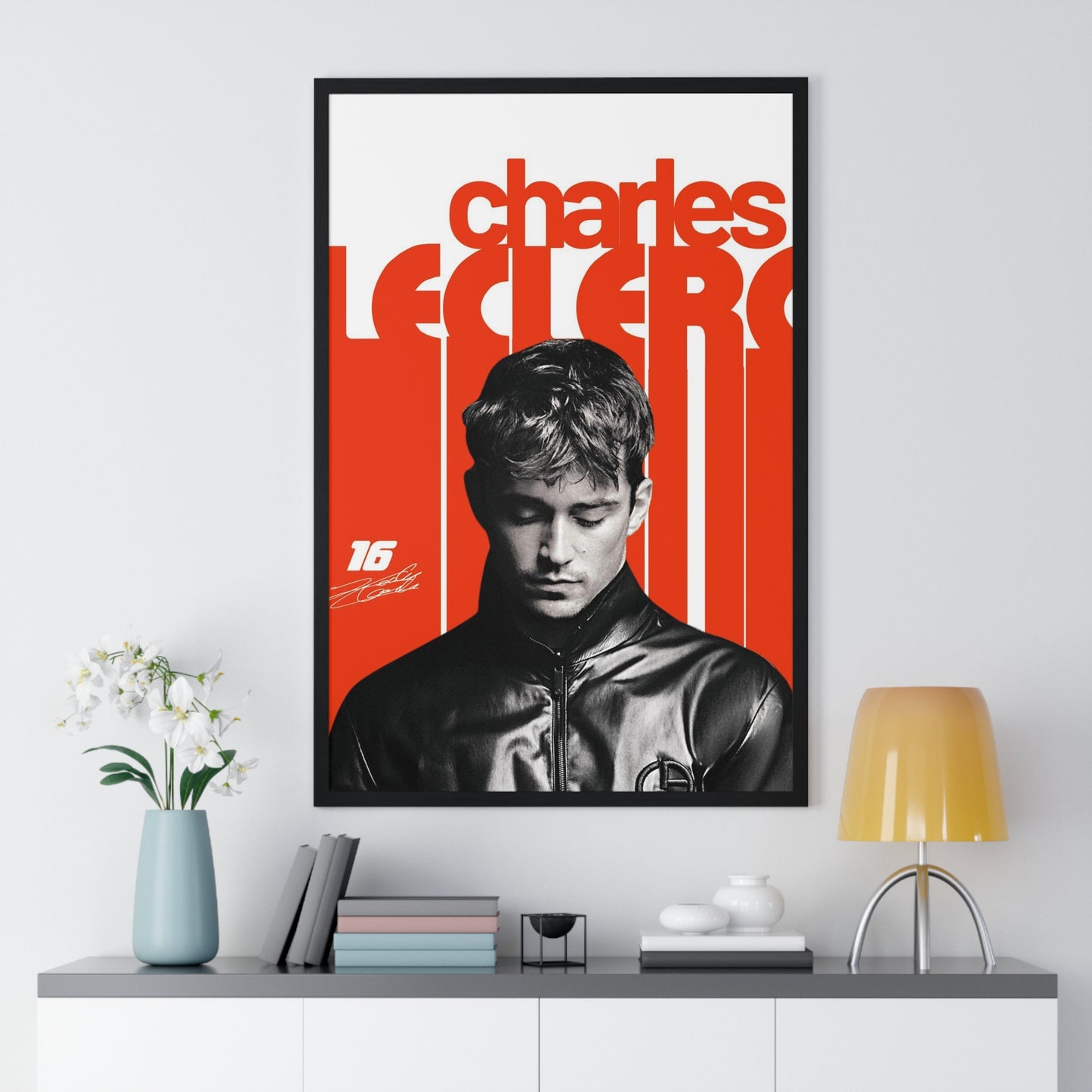 CHARLES LECLERC WITH FRAME