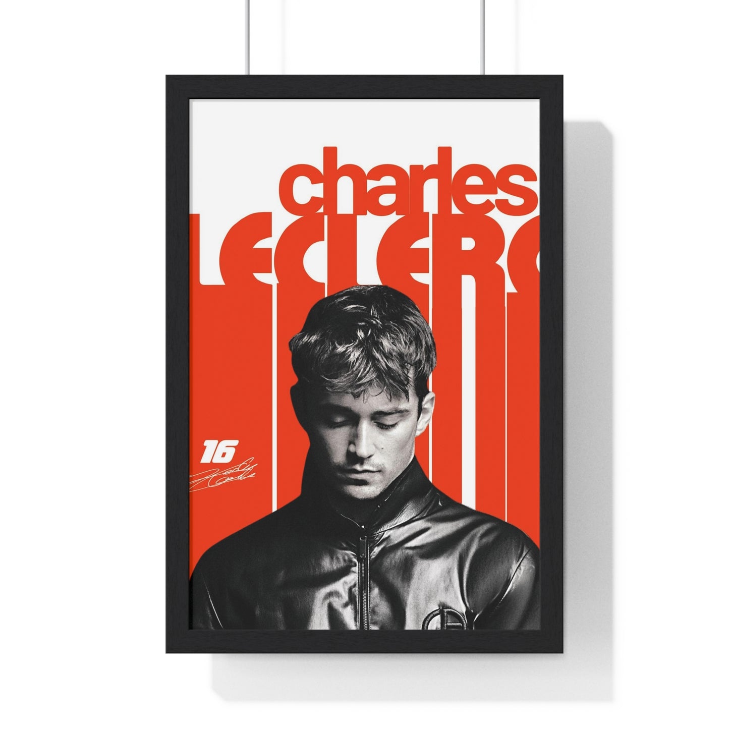 CHARLES LECLERC WITH FRAME