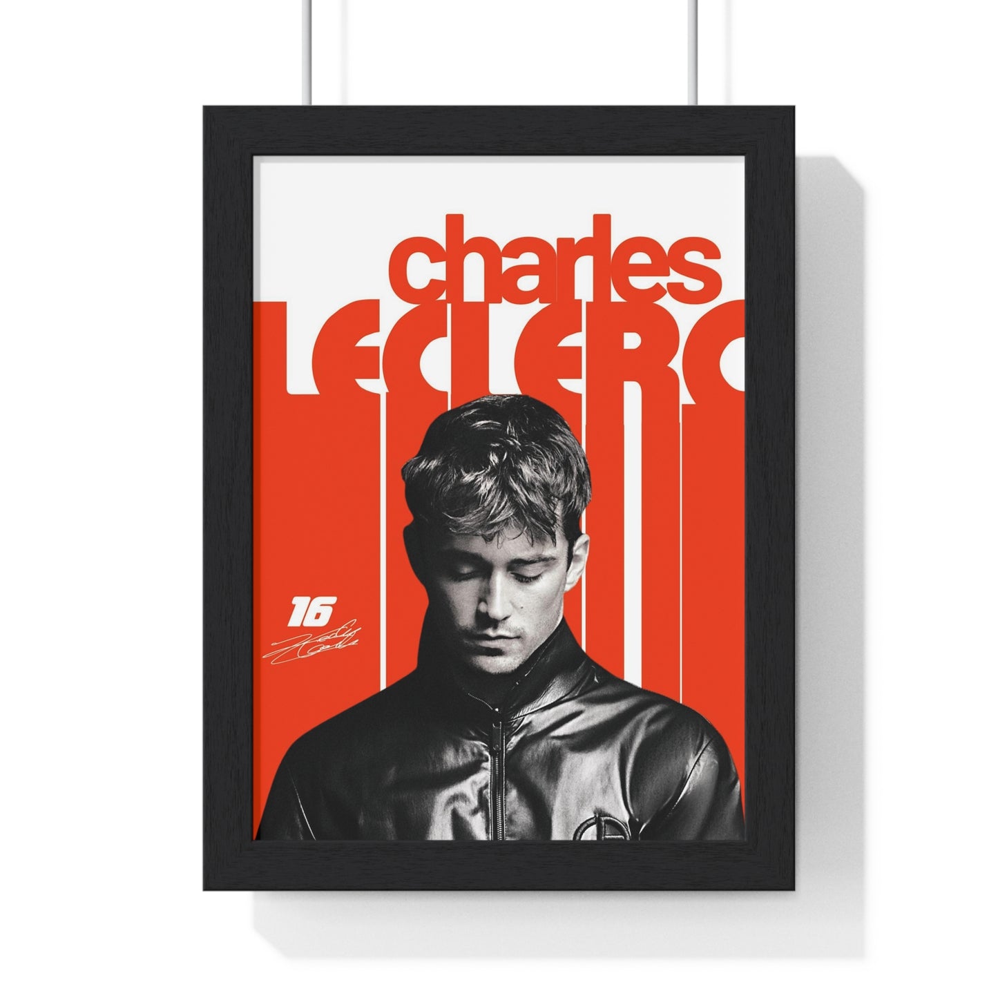 CHARLES LECLERC WITH FRAME