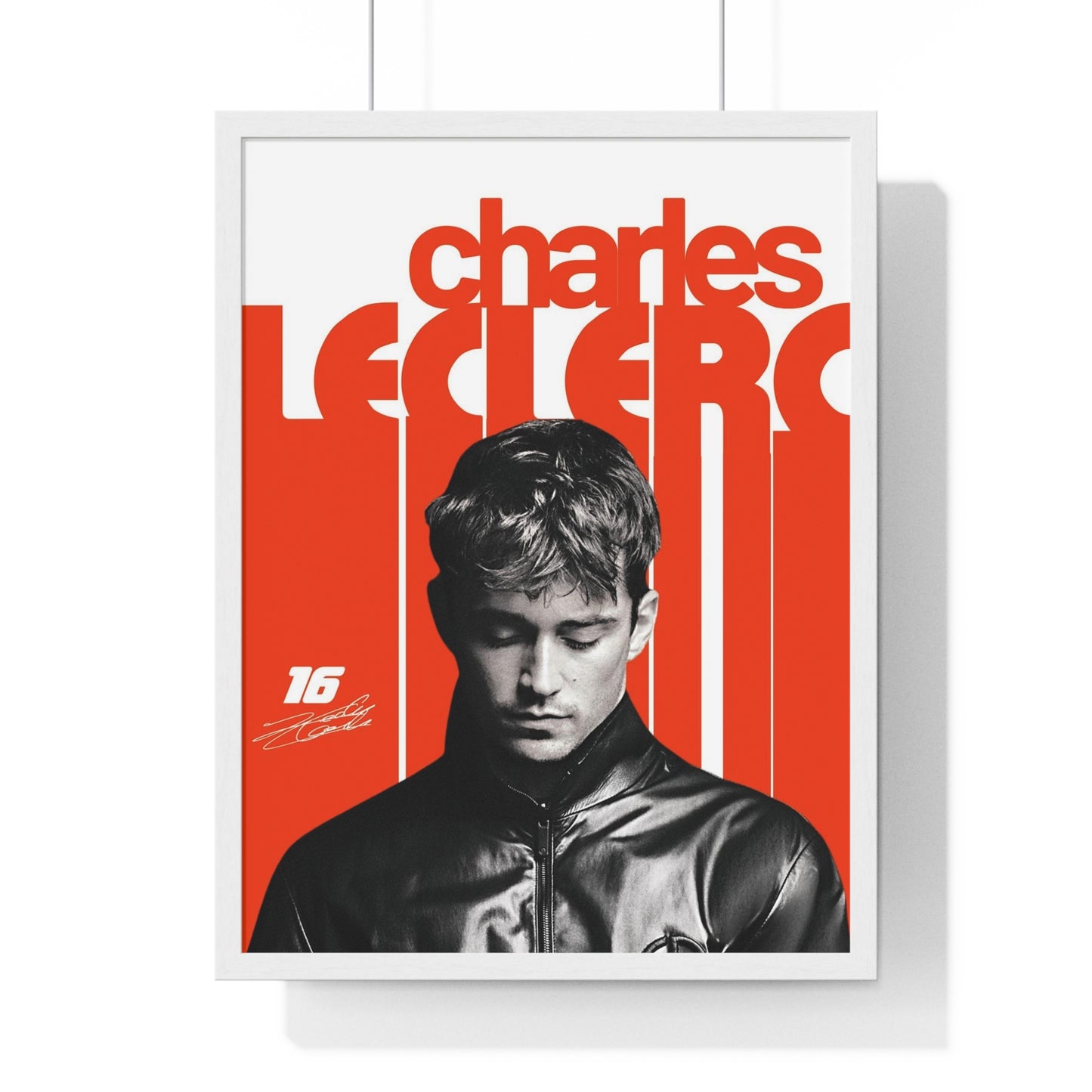 CHARLES LECLERC WITH FRAME